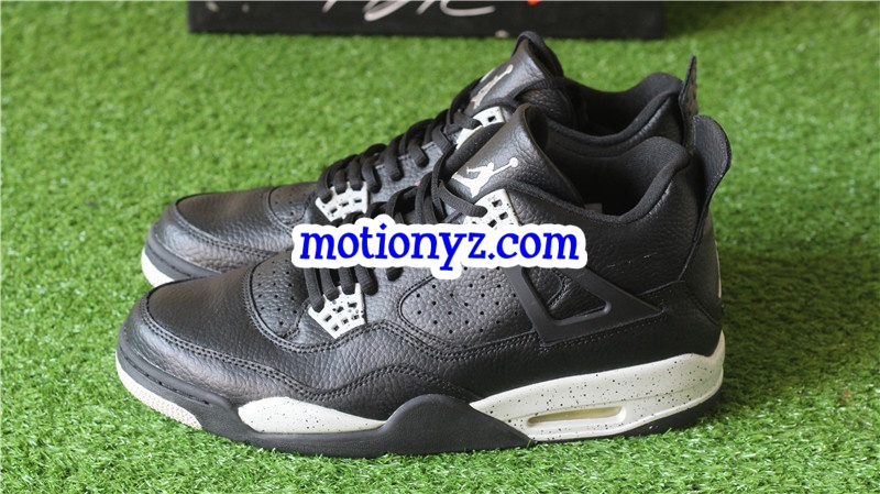 Authentic Air Jordan 4 Retro Fear Oreo